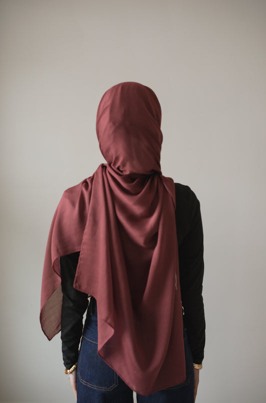 Pomegranate Modal Hijab