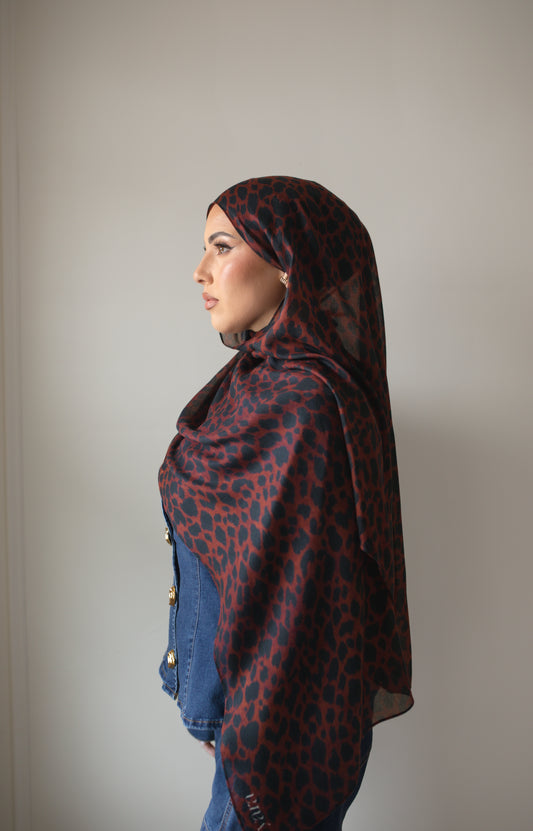 Saffron Safari Modal Hijab