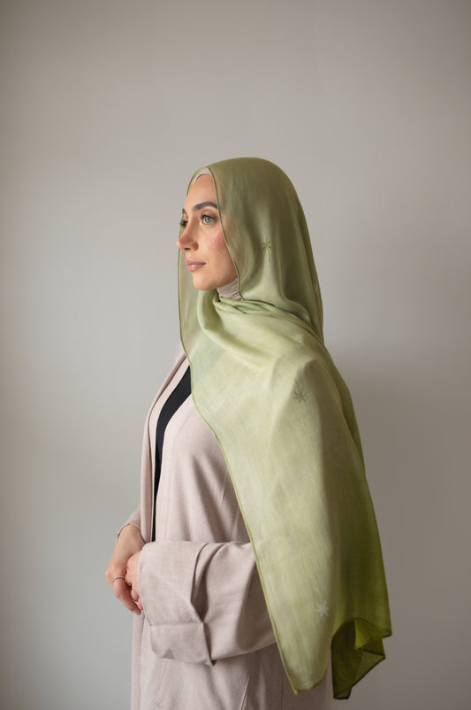 Palms of Paradise Modal Hijab