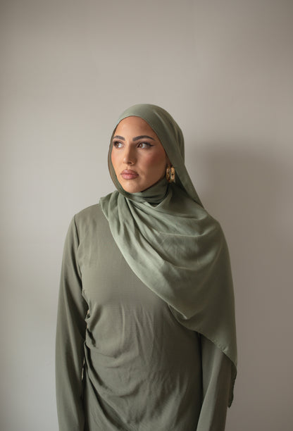 Dewy Sage Modal Hijab